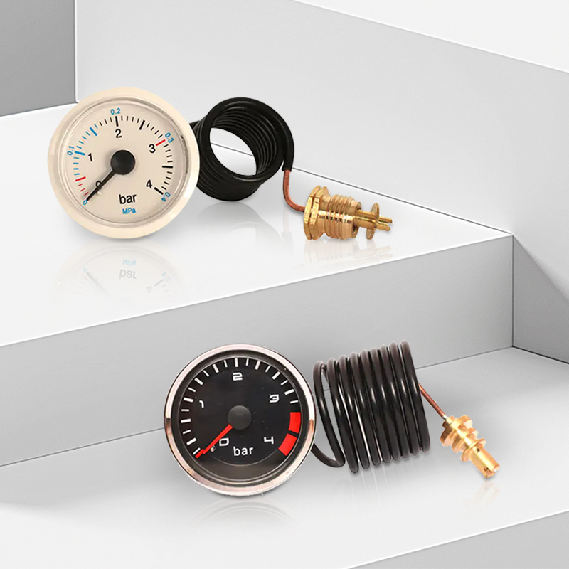 مقياس ضغط HVAC مع الشعيرات الدموية مع الشعيرات الدموية