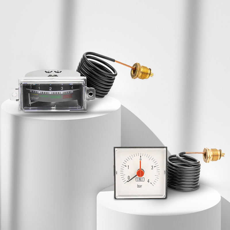 مقياس حرارة شعري مربع HVAC
